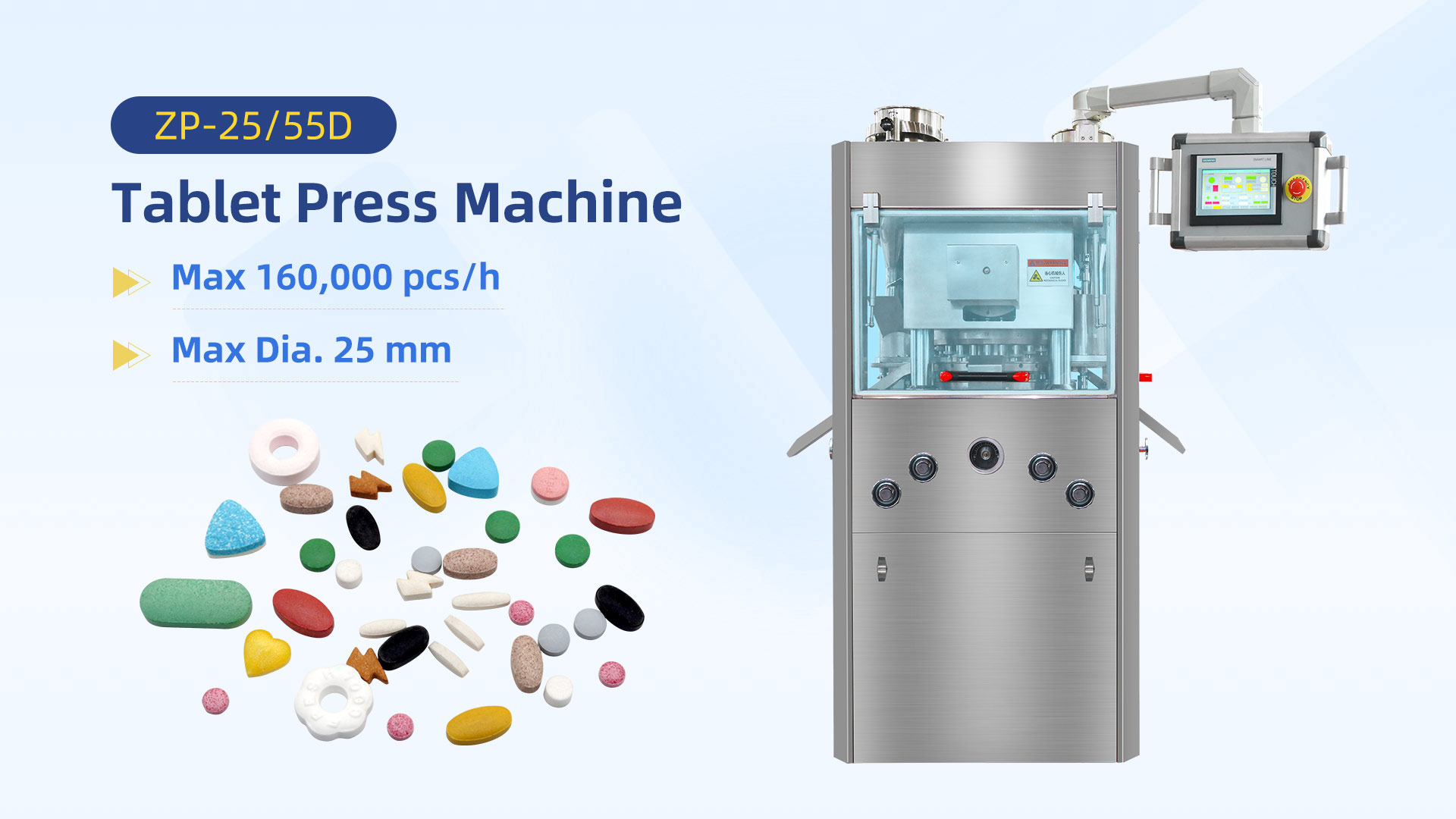 pill pressing machine video