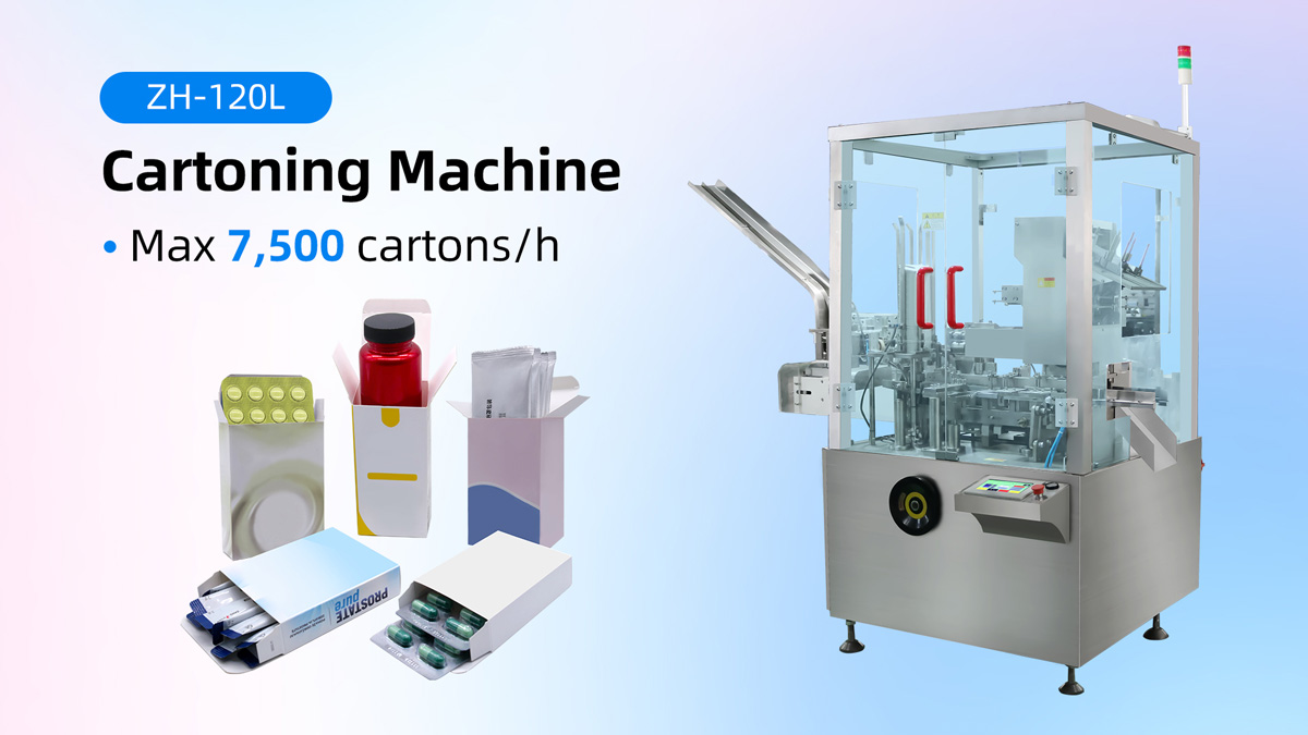 cartoning machine video