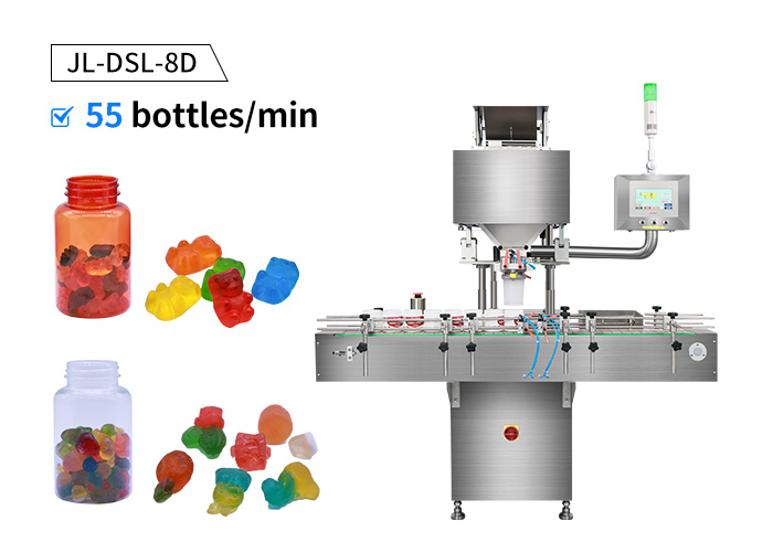 8 channel gummy counting machine