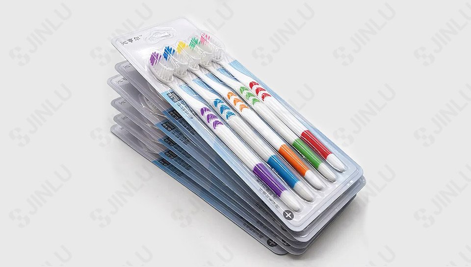 Aluminum plastic packaging - Toothbrush