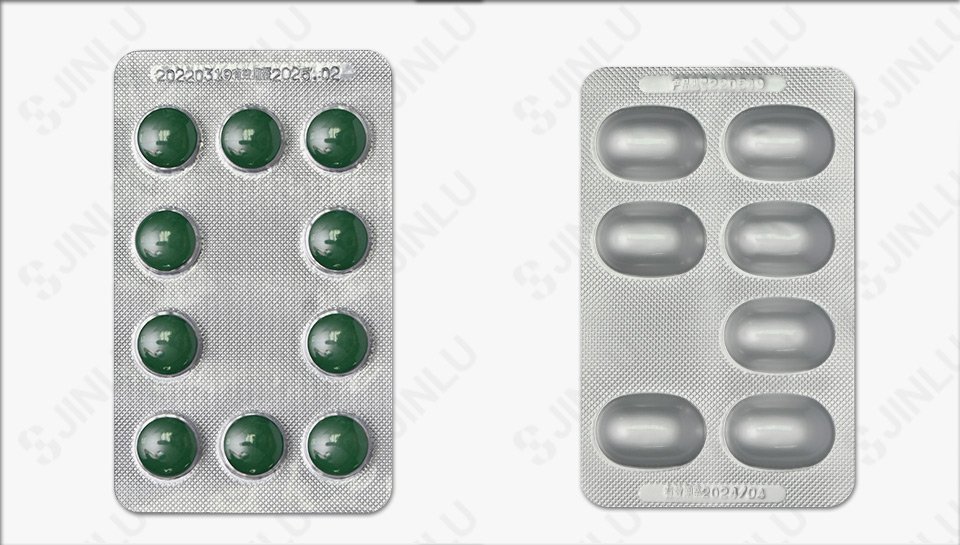 Aluminum-plastic/aluminum-aluminum blister packs tablets