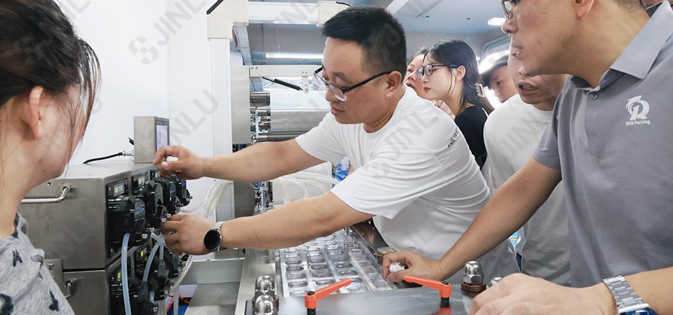 liquid blister packing machine product training