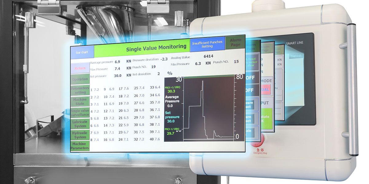 Siemens PLC tablet press