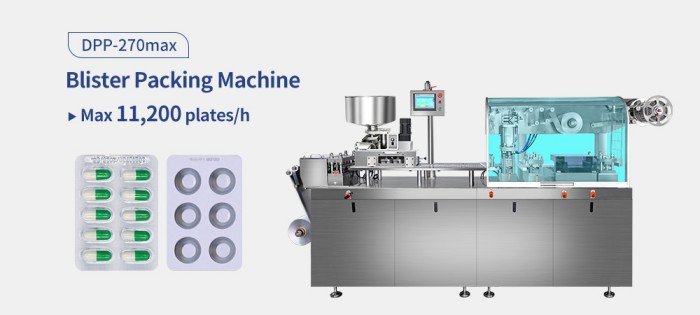 blister packing machine